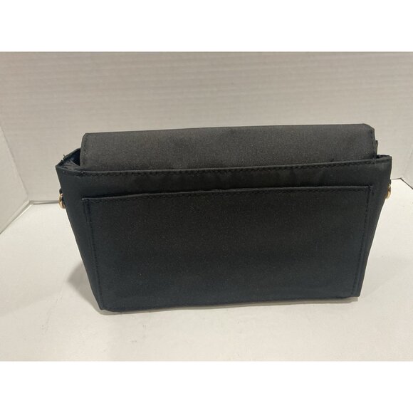 Tote Savvy Small Black Diaper Bag With Changing Pad & Crossbody Strap New - Picture 3 of 5